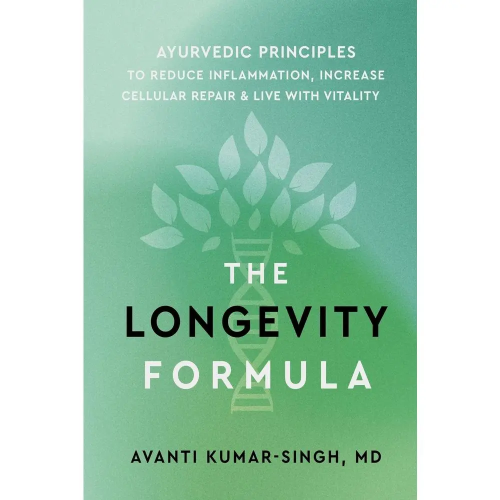 USED Book - The Longevity Formula: Ayurvedic Principles to Reduce Inflammation, Increase Cellular Repair, and Live with Vitality by Kumar-Singh, Avanti (Paperback) - english