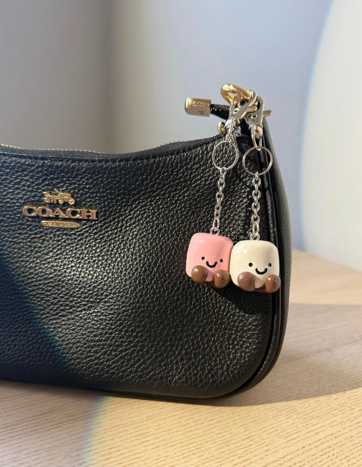 Marshmallow Keychain