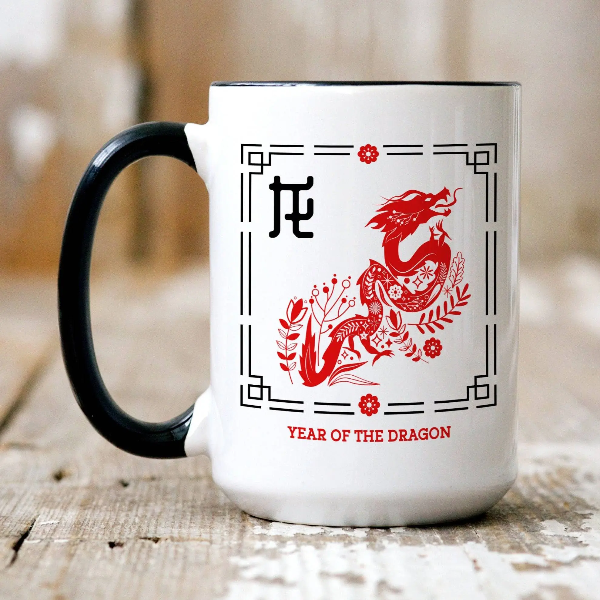 Year of the Dragon, Chinese Zodiac Mug