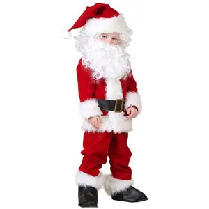 Boy's Deluxe Santa Toddler Costume