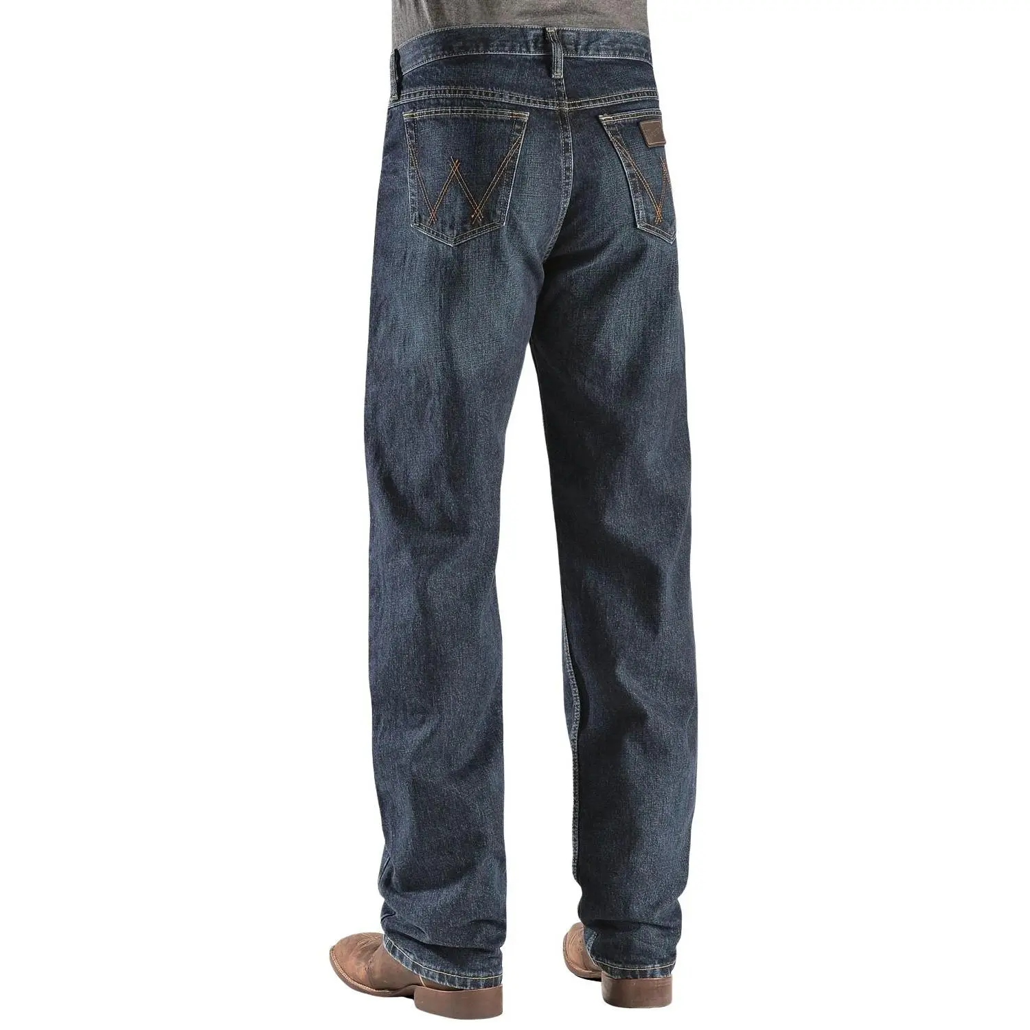 Wrangler Men's 20X Jeans Competition Relaxed Fit Big And Tall - 01Mwxdb_X