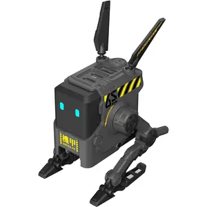 65W USB C Charger, Alpha65 Robot Fast GaN Charger Block, 3-Port Fast Charger, Foldable Wall USB C Charger for , MacBook, iPad, Laptop, Steam Deck, Gifts for Men (65W, Gray)