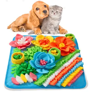 Dog Sniffing Mat, Garden Smell Pad, Slow Feeder Dog Sniffing Mat, Stimulate Natural Foraging Instincts, Promote Slow Eating Habit