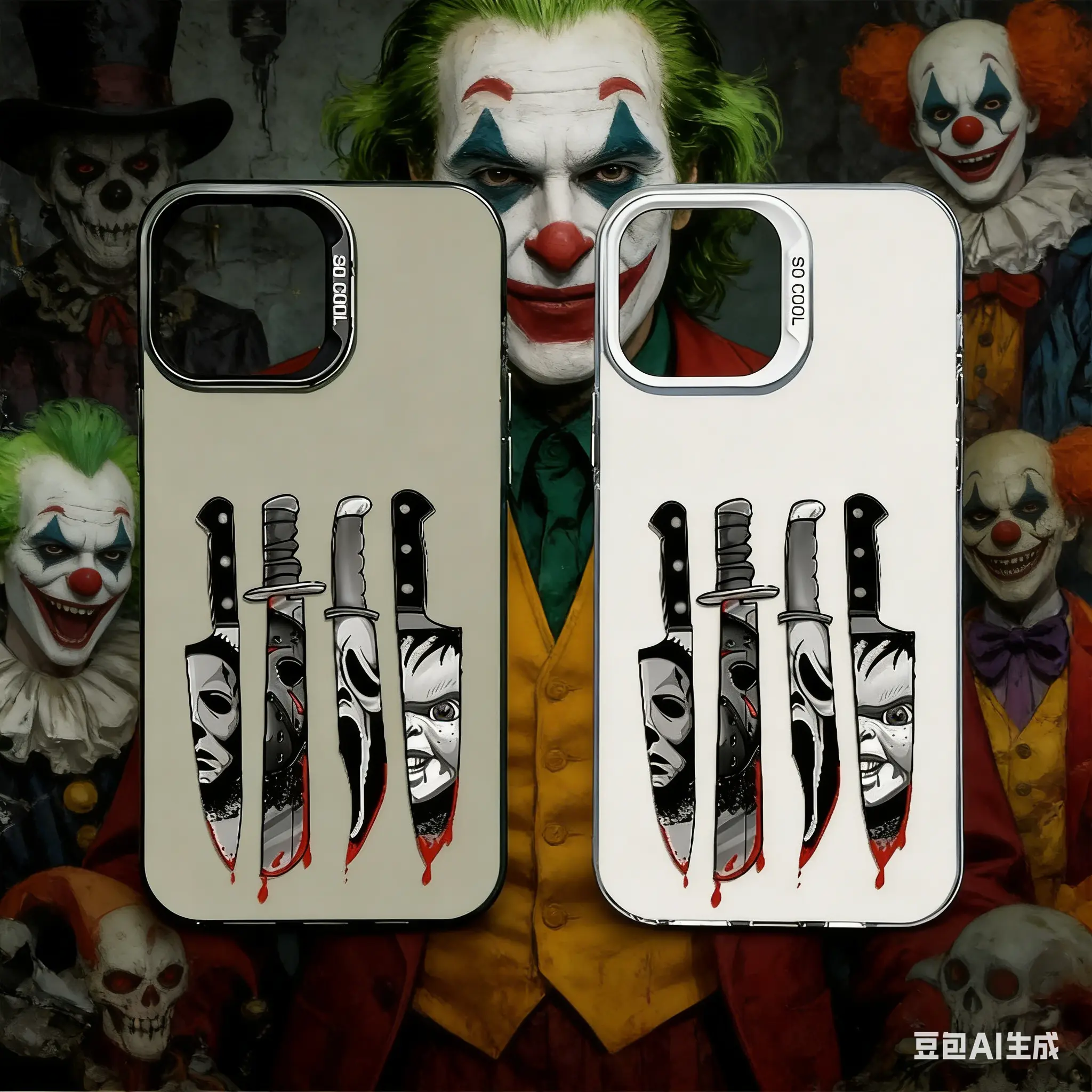 Horror Movie Killers Michael Myers Ghostface Jason  Chucky Knives Design For IPhone 17 Pro Max 16 15 14 13 12 11 Pro Max Plus Screen Protector Iphone 16 Pro Max Curious Shockproof Soft Silicone Transparent Acrylic Protective  Anxiety Phone Case Q109
