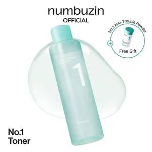 [numbuzin official shop] No.1 Toner | Pure-Full Calming Herb Toner |  | Breakouts, Redness, Excess Oil Control | Centella Asiatica, Heartleaf, Licorice Root | Acne-Prone, Sensitive Skin | 10.14 fl. oz.