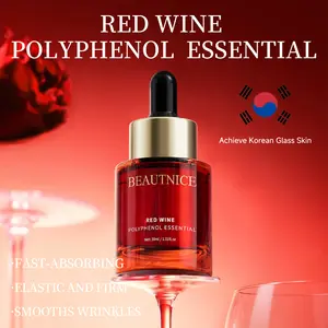【X】BEAUTNICE Red Wine Polyphenol Essence Suitable for All Skin Types anti-wrinkle Serum Unisex 【X】BEAUTNICE Red Wine Polyphenol Essence Suitable for All Skin Types anti-wrinkle Serum Unisex