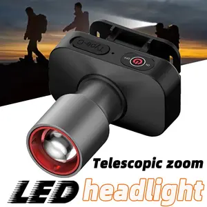 Bright Headlamp Light, Adjustable Design, Durable LED Lighting, Ideal for Work & Emergency Use, Perfect for Hiking & Cycling, USB Rechargeable Headlamp