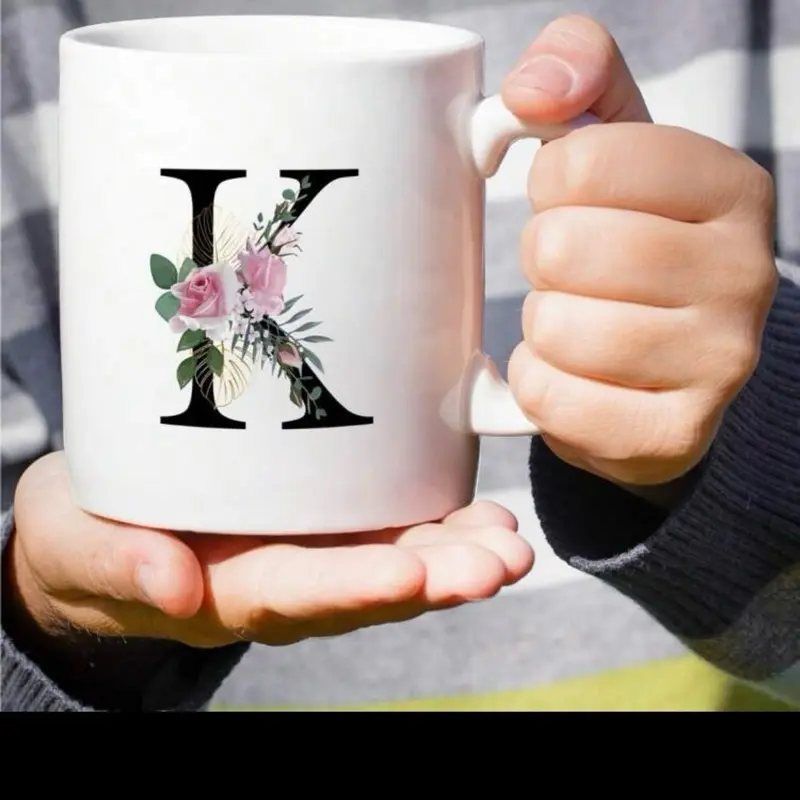 Initial Coffee Mugs, 11 Oz, A-Z Alphabet Letter Monogram Mugs, Birthday Christmas New Year Gift For Friends Dad Mom Sister Coworker mug orders