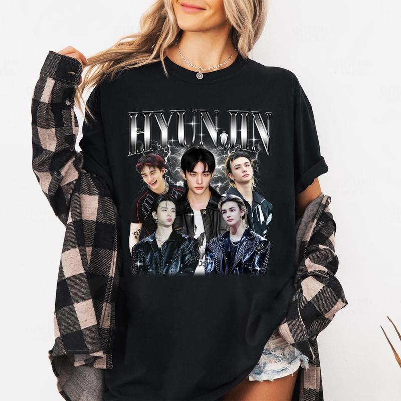 Hyunjin TShirt Kpop  Gift For Fan