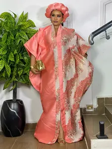 REGAL FLORAL BUBU (PEACH/GOLD)