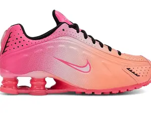 Nike Shox R4 AB Hyper Pink Black (Women's) - Cushioned Street Style Favorite
