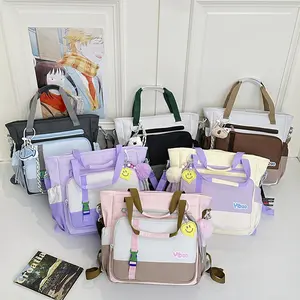 2026 New Model Small Tutoring Bag for Men, Lightweight Homework Bag, Tutoring Bag, Handheld and Backpackable Art Bag