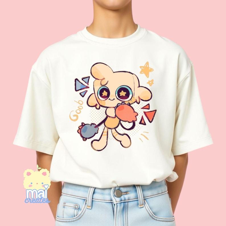 [Sale Up To 50%] Roblox Dandys World Character Goob Unisex 100% Cotton T-Shirt, Video Gamer Boys Girls Birthday Gift Present