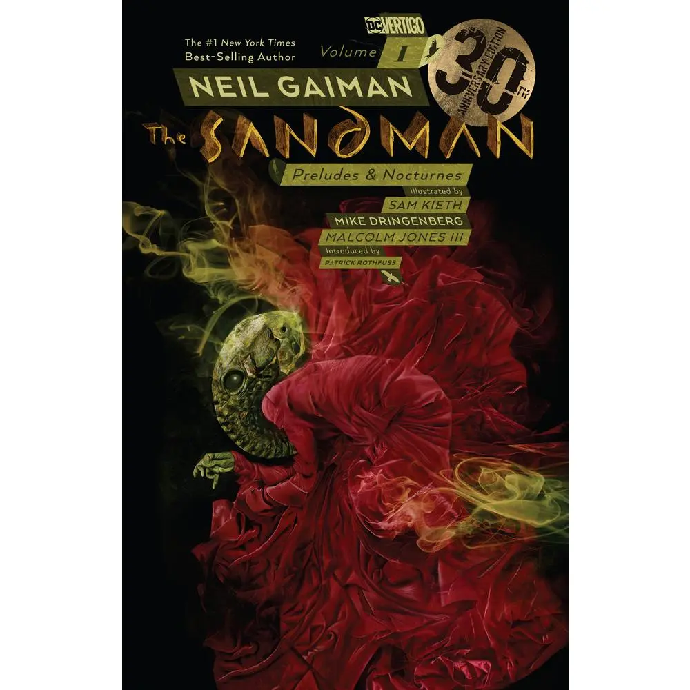 USED Book - The Sandman Vol. 1: Preludes & Nocturnes 30th Anniversary Edition by Gaiman, Neil (Paperback) - english