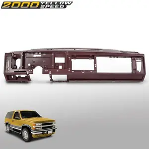 Fit For 1988-1994 Chevy GMC C/K Truck Suburban Blazer Dashboard Dash Core Red
