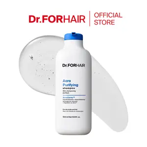 [Dr.FORHAIR] AERO Purifying Shampoo 16.9 oz (500ml) | Scalp Care | Clarifying Shmpoo | Reduce buildup & oil & impurities | Clarifying hard water minerals