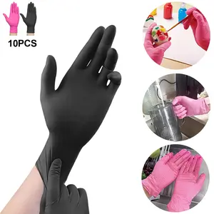 20 pcs PVC Disposable Gloves,Lightweight Multi-Functional Household Kitchen Gloves, Lead-Free, Alcohol-Free, Essential for Dishwashing, Home Kitchen Cleaning Gloves, Disposable Thickened Gloves for Indoor and Outdoor Use