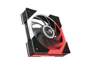 ASUS ROG Eurux GR120 ARGB PWM Fan Single Pack 120mm PWM Fan, 2600RPM, Patented Daisy-Chain Design, Exclusive Lighting Effects and Customizations