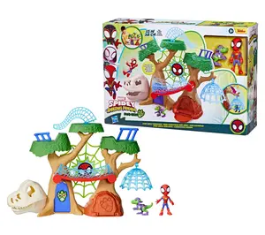 Hasbro Spidey and Friends Dino-Webs Treehouse Playset Hasbro Spidey and Friends Dino-Webs Treehouse Playset