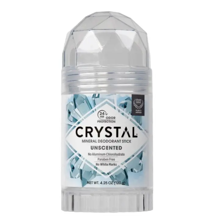 CRYSTAL Deodorant Stick (30003), Unscented, 4.25 Ounce