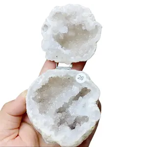 Geode Ring Container Druzy Agate Crystal Reiki Jewelry Home Decor Jewelry Box