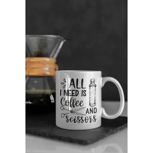 Funny Hairdresser - Barber Salon Mug 11oz White Ceramic Coffee Mug Gift2
