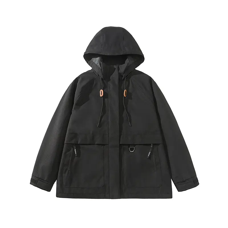Black   Single layer jacket