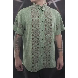 Brown and Green Camo - Bayabas Polo Short Sleeve
