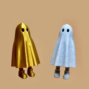 3D Printed Articulated Zou ghost figurine statue, Rainbow, Glow in the dark, Halloween exclusive, Decoration Ornaments