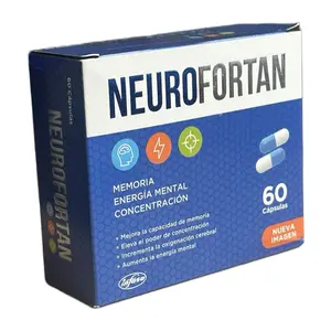Neurofortan Capsule Mental Alertness Memory Focus Concentration Caffeine Supplement Vitamin D Dietary Brain Booster Caffeine Cognitive Performance Glutamic Acid Healthcare Edible Fitness