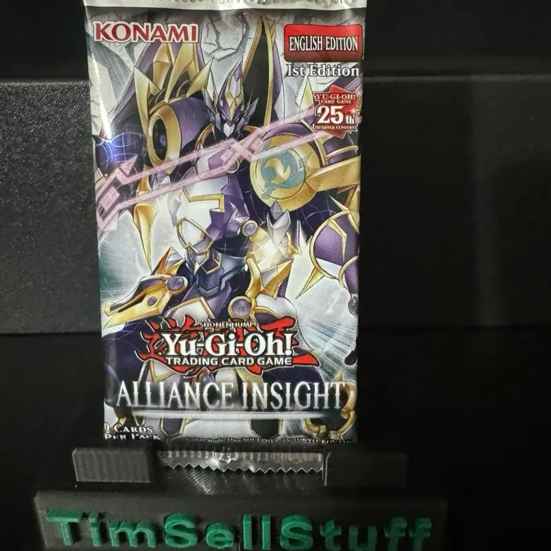 Sealed Pack of Yugioh Alliance Insight - TikTok Shop