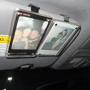 Personalized Polaroid Photo Car Visor Clip - Custom Sun Visor Decoration for Couples- the Perfect Gift for Loved Ones on All Special Occasions