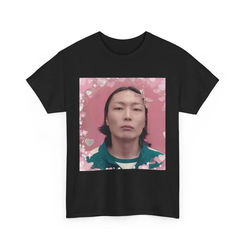 Menswear Casual Short-Sleeve T-Shirt, K-Pop Fan Top, T.O.P Inspired Streetwear, Unique K-Pop Merch, 124 & 230 Player Graphic Design, Shortsleeve, Tshirt