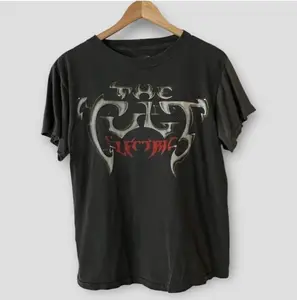 1987 The Cult Electric Vintage Tour Tee Shirt New Reprint Full Size, Gift For Fan, Unisex Shirt For Him Her