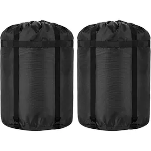 Compression Stuff Sack, 24L/36L/46L Sleeping Bags Storage Stuff Sack Organizer Waterproof Camping Hiking Backpacking Bag for Travel - Great Sleeping Bags Clothes Camping