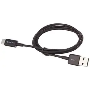 USB-C to USB-A 2.0 Fast Charger Cable, 480Mbps Data Transfer Speed, USB-IF Certified, for Apple iPhone 16/15, iPad, Samsung Galaxy, Tablets, Car, 3ft, Black