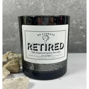Retired Nurse Candle