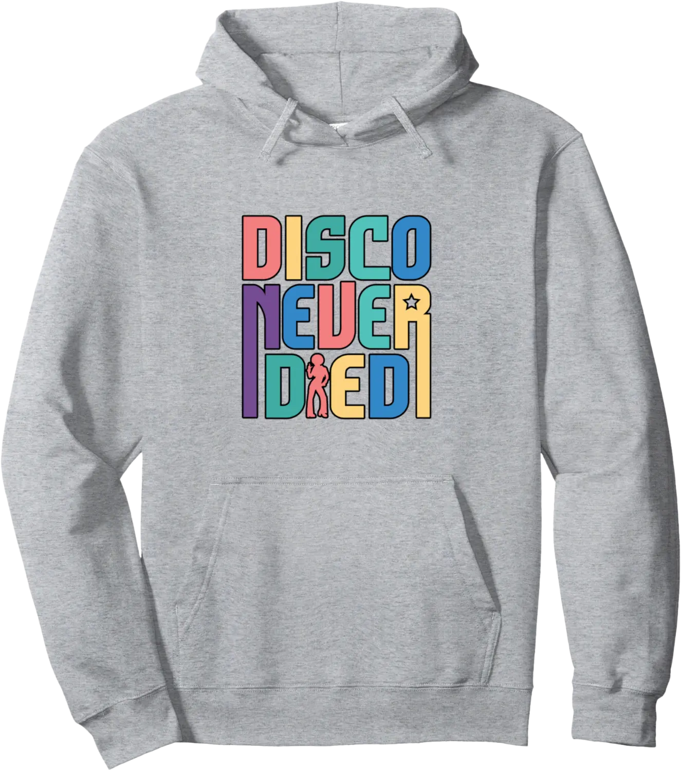 Disco Never Died Vintage 70s Retro Funky Hippie Pullover Hoodie - Hufsakha Shop 59B0DGFC4BFQ