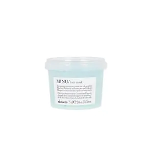 DAVINES Minu Hair Mask Travel Size 2oz - Nourishing Formula for Colored Hair Soft Silky Texture 75ml