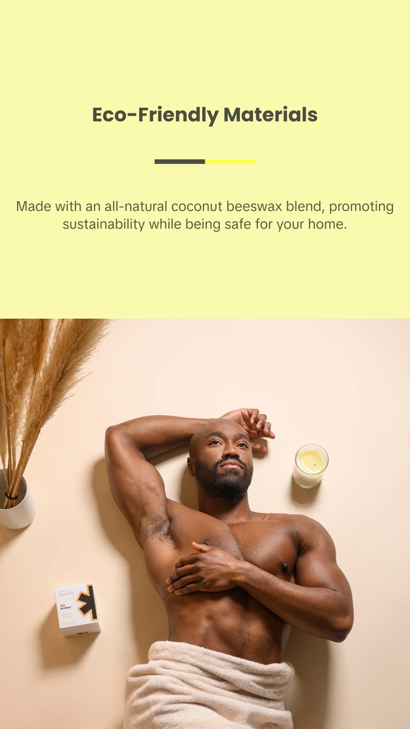 SPA RETREAT Saffron, Cardamom, Sandalwood Candle