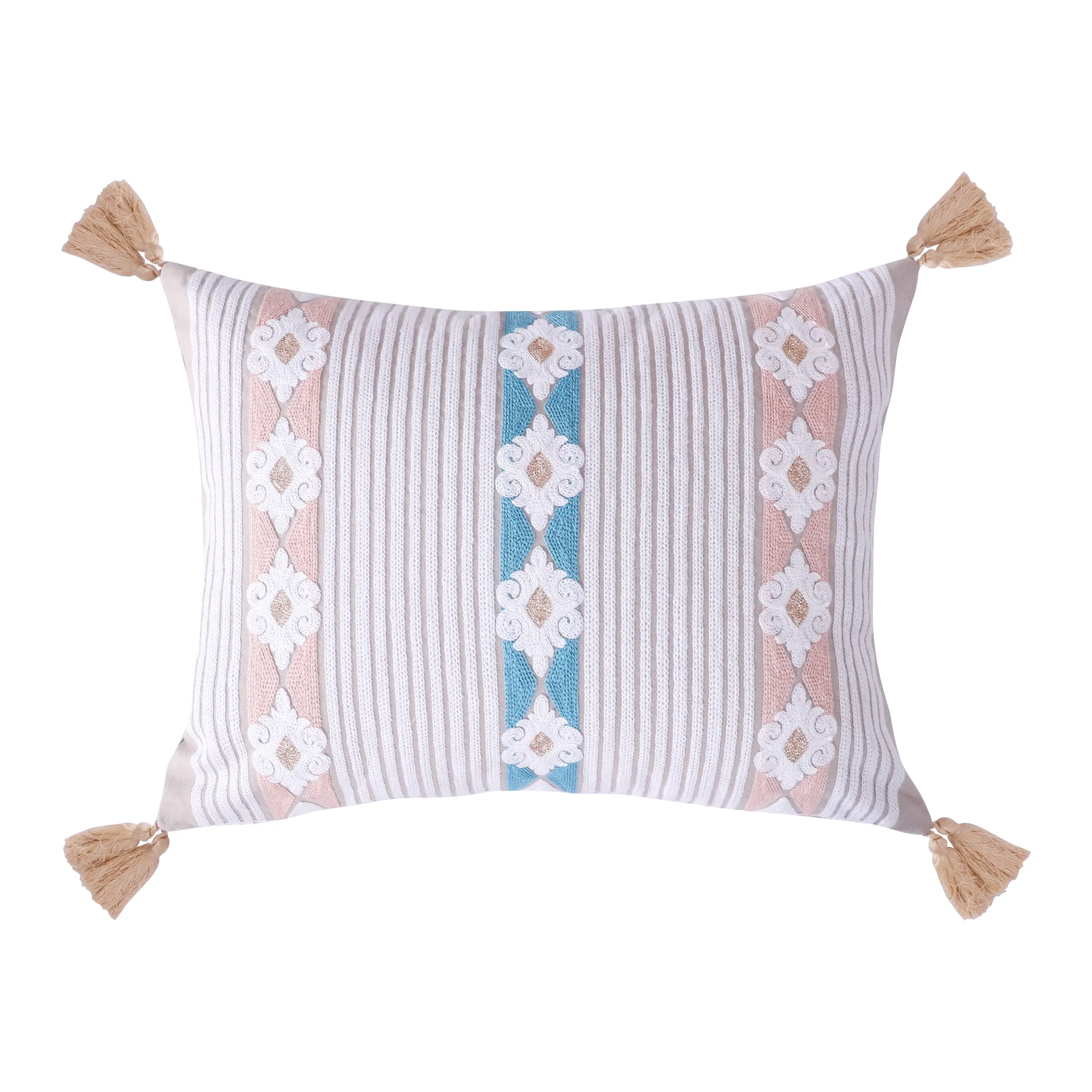 Ronda Grey Stripe Pillow