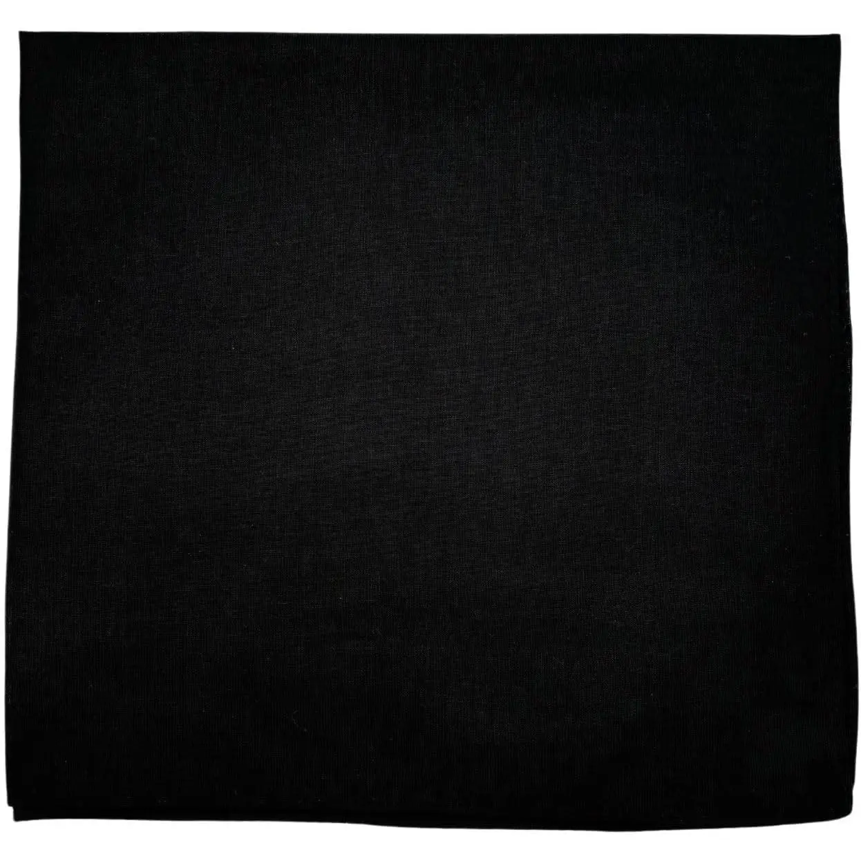 100% Cotton Solid Color Casual Bandana, 22" x 22" Multi-Use Accessory for Men-Women - Festive Party Gift Handkerchief Headband Scarf