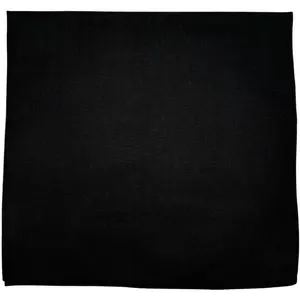100% Cotton Solid Color Bandana for Men & Women 22" x 22" Handkerchief Headband Scarf