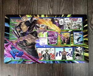O-P One Piiece Two Pirates OPCG TCG Play Pad and Mousepad Duel Playmat Trading Card Desk Mat