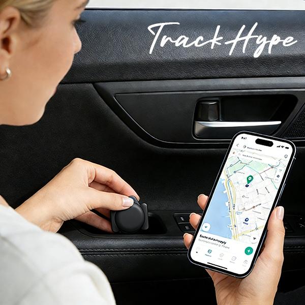 Never Lose Anything! Magnetic GPS Tracker for Car, Bike, Luggage, Kids & Pets. 1-Year Battery, No Monthly Fee, iOS.
