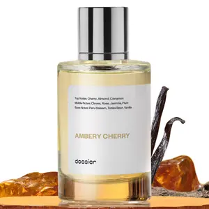 Ambery Cherry, Dossier, Unisex Perfume, 50ml-100ml, Eau de Parfum, Cherry, Almond, Cinnamon, Clove, Rose, Jasmine, Plum, Tonka Bean, Peru Balsam, Vanilla