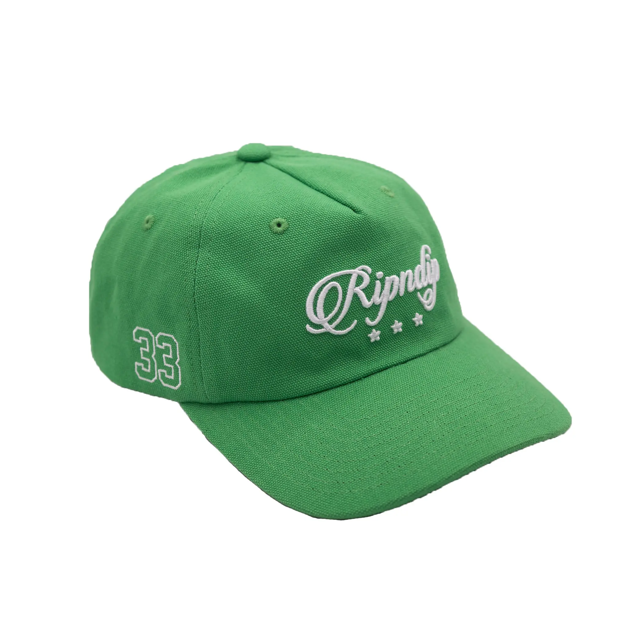 RND Cup MX 5-Panel Snapback Hat, Green Round Accessory Hat, Round Accessory Hats