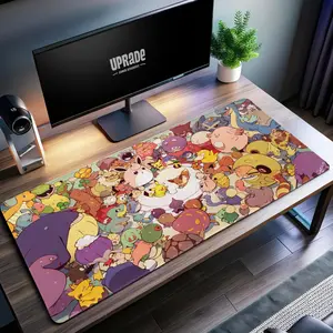 Ultimate Pokémon Gathering Desk Mat - Collector's Edition Mouse Pad, Gift for Fans