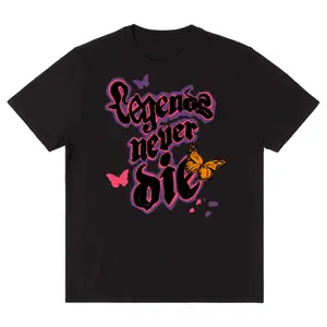 LND COLOR TEE - BLACK