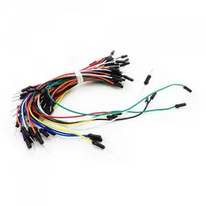 Male-Male Jumper Wires (Set of 65-assorted sized and colors )